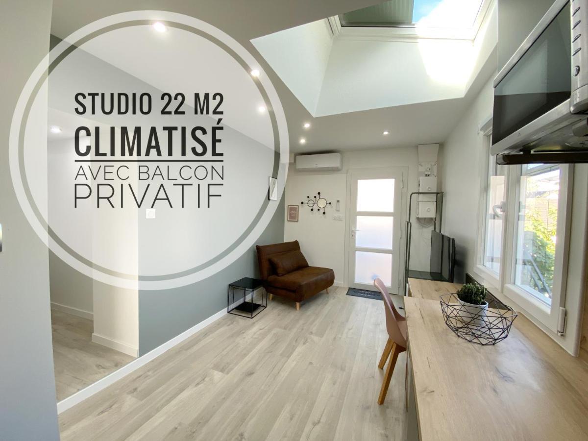 Studio Ora - 22M² - Climatise Avec Balcon Privatif Bassens  Exterior foto